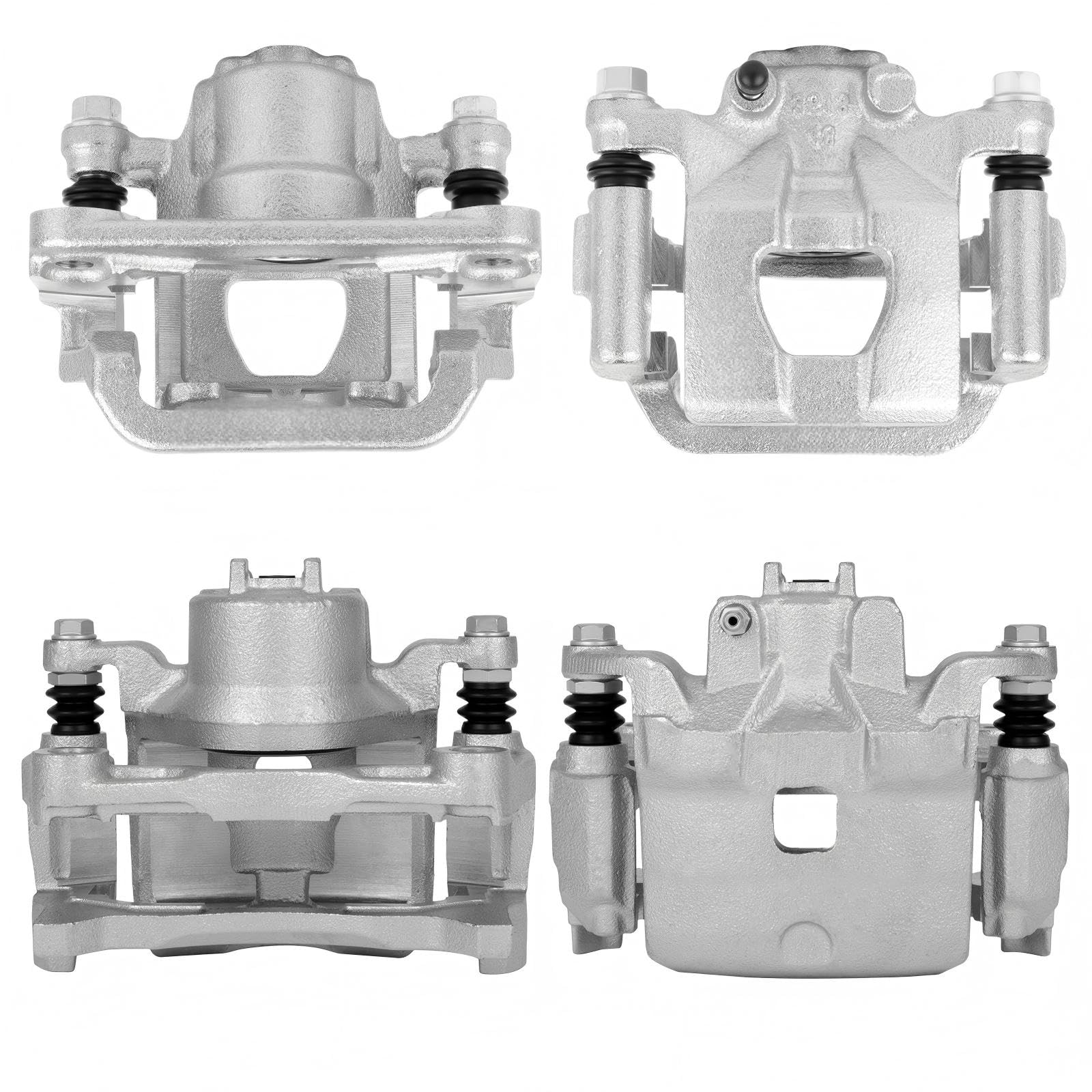 SCITOO - Front &amp; Rear Disc Brake Calipers Assembly w/Bracket For Nissan