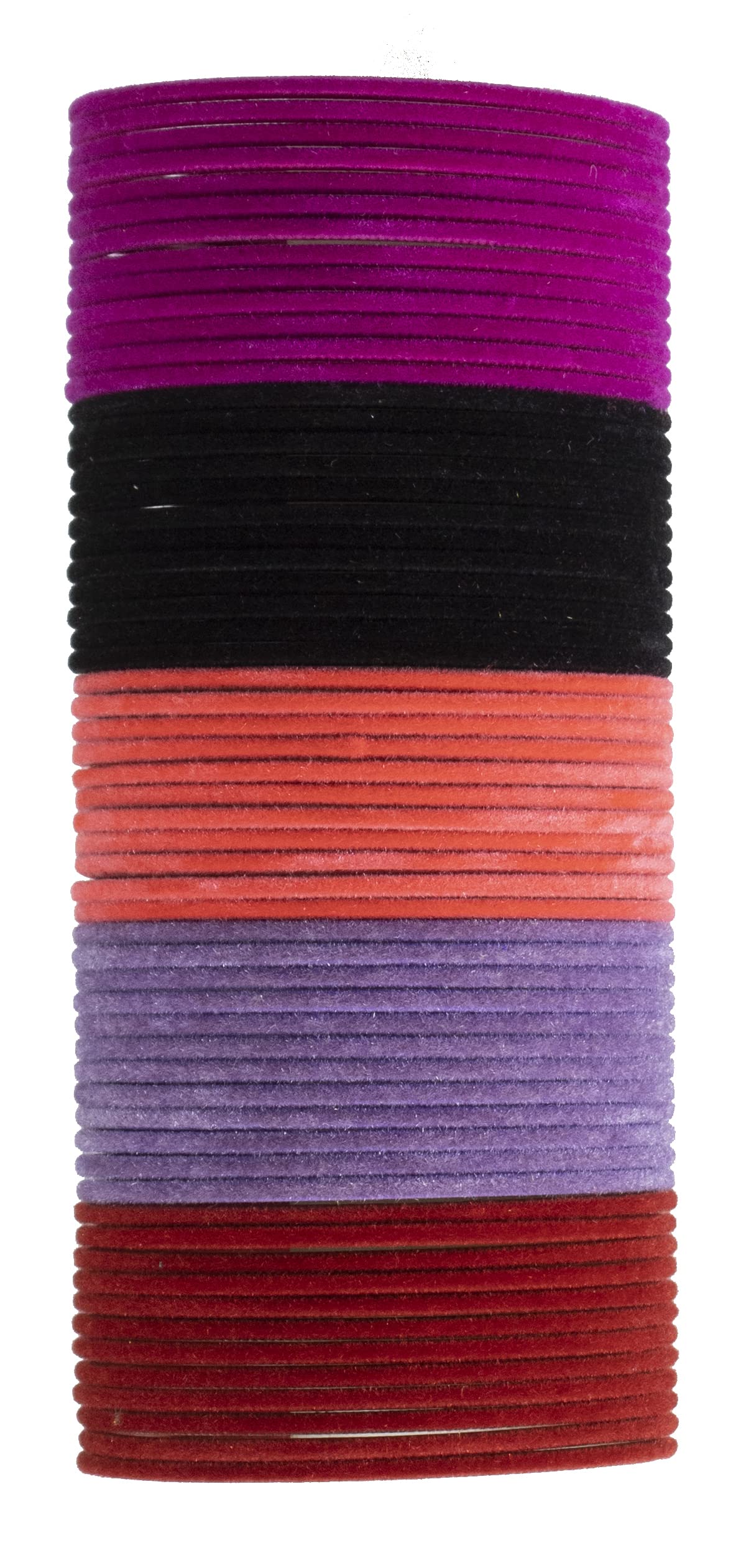 The Golden Cascade Velvet Metal Bangles/Chudi Combo Set for Women & Girls (Rani,Black,Purple,Red,Gajari) (VELVET-12, Extra Large 2-10) (B0BXX2SJPY) Amazon Price History, Amazon Price Tracker