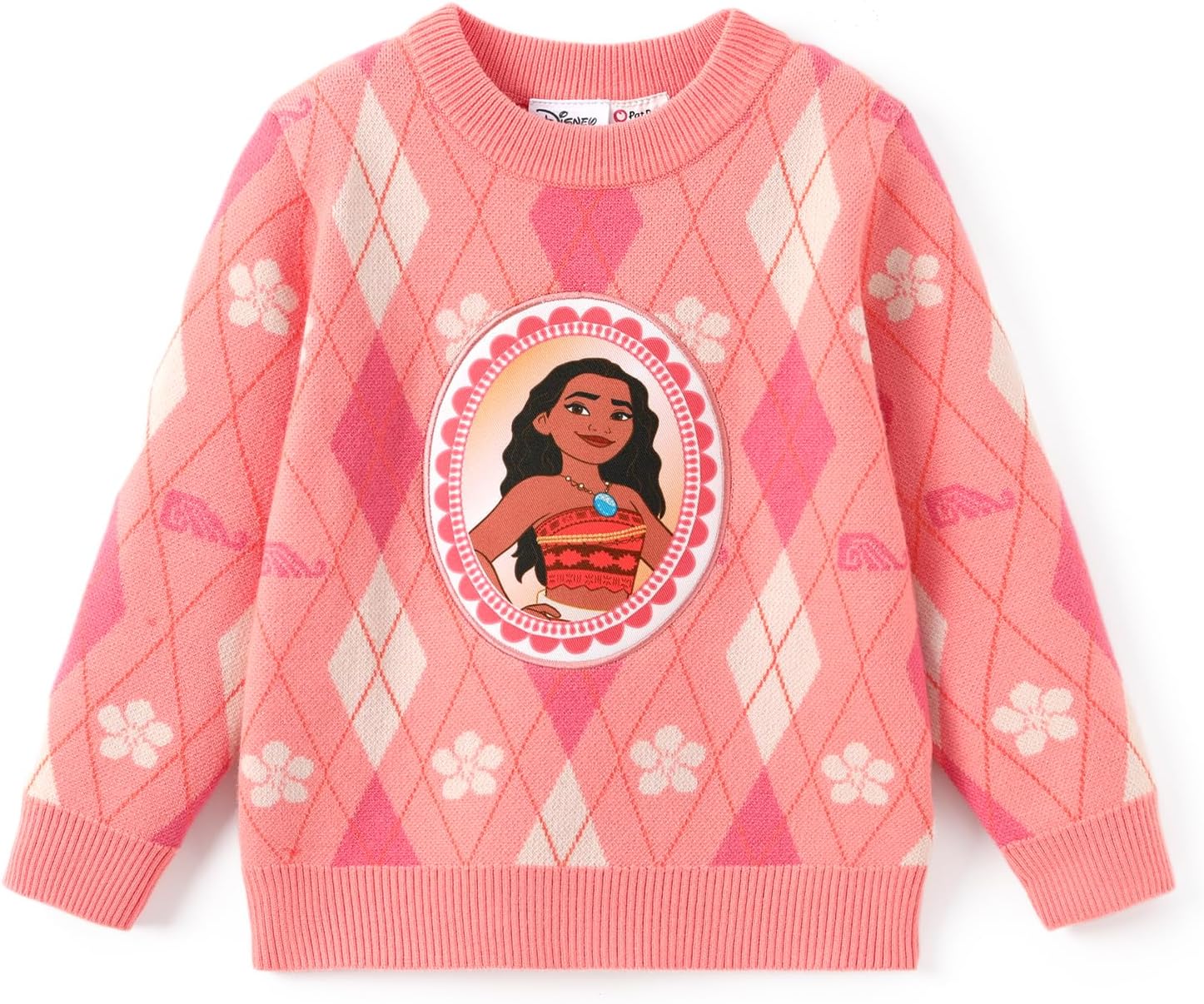 Disney Stitch Frozen Elsa Minnie Mouse Toddler Girl Knit Sweater Button up Cardigan Long Sleeve Crewneck Pullover 2-13 Years