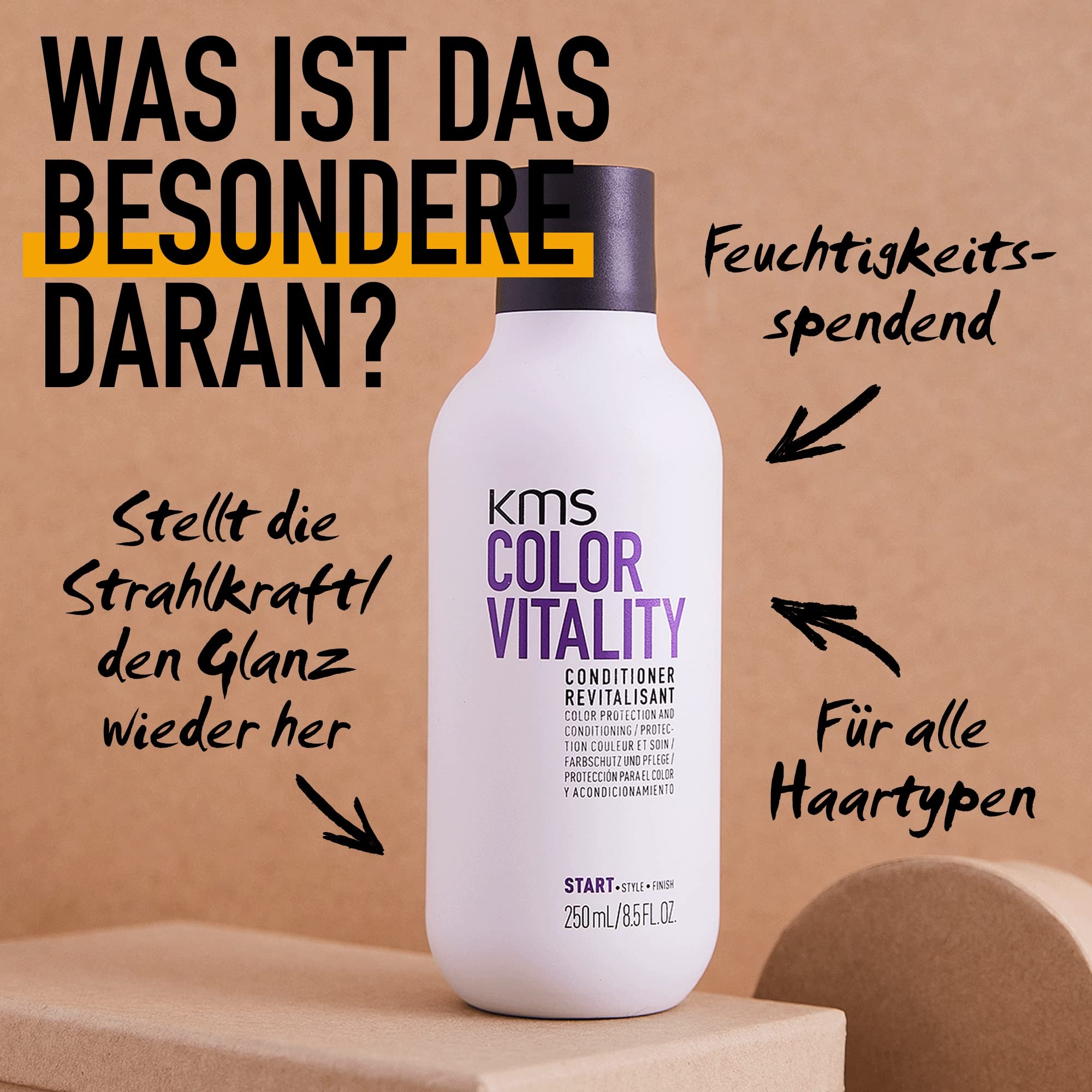 KMS COLORVITALITY Conditioner für gefärbtes Haar, 250 ml