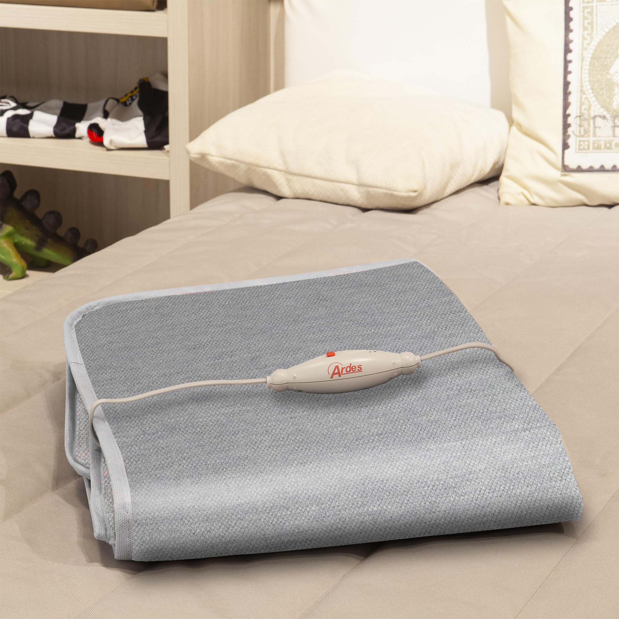 Ardes Medicura AR413 Termocoperta Scaldaletto Coprimaterasso Singolo Morpheo, 100% Poliestere, 150 x 80 cm