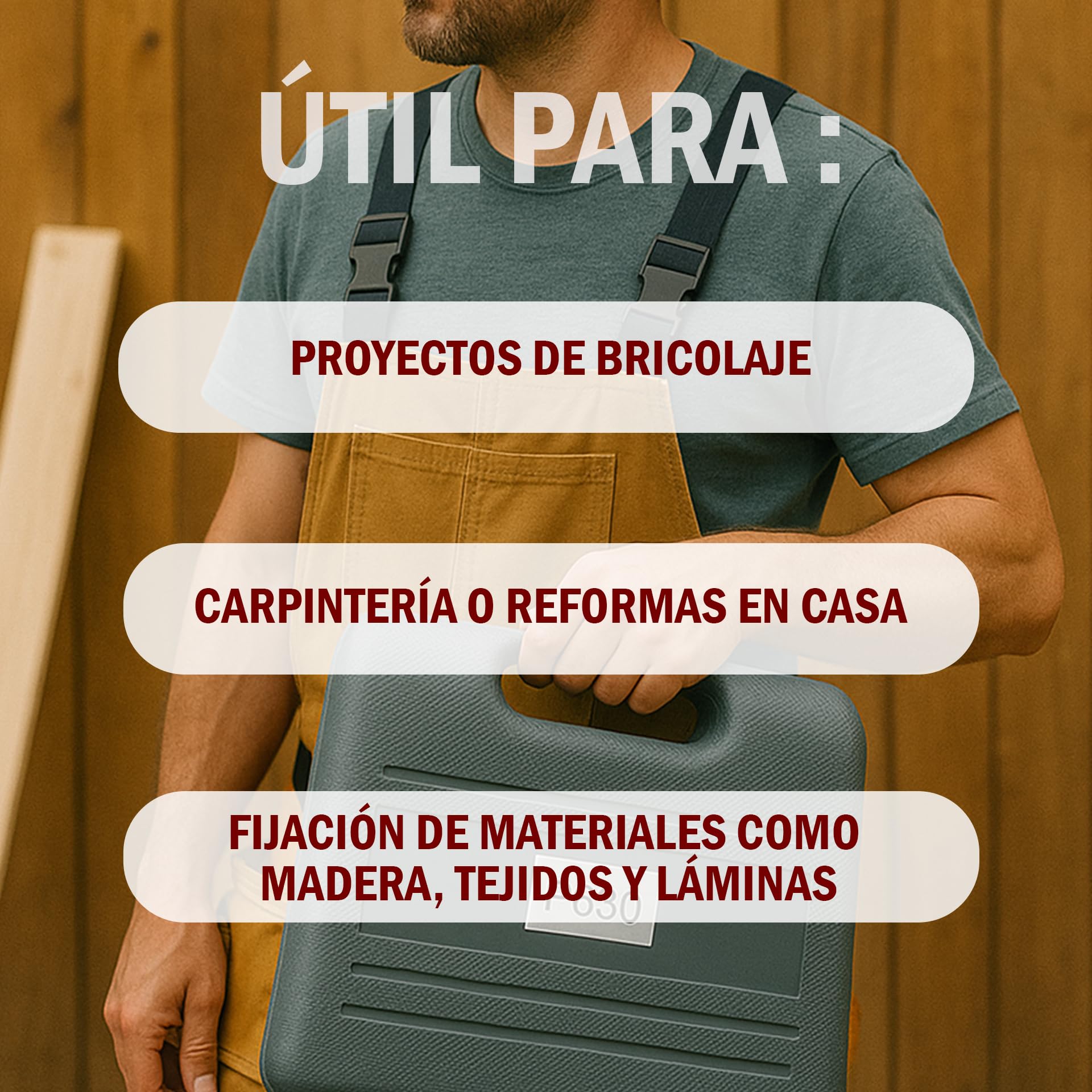 Clavadora a batería para grapas y puntas DBAF 50/40