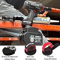 Vista 4 de MUTUACTOR Soporte magnético para herramientas, resistente, respuesta rápida, para taladros inalámbricos, llaves de impacto, tornillos, brocas