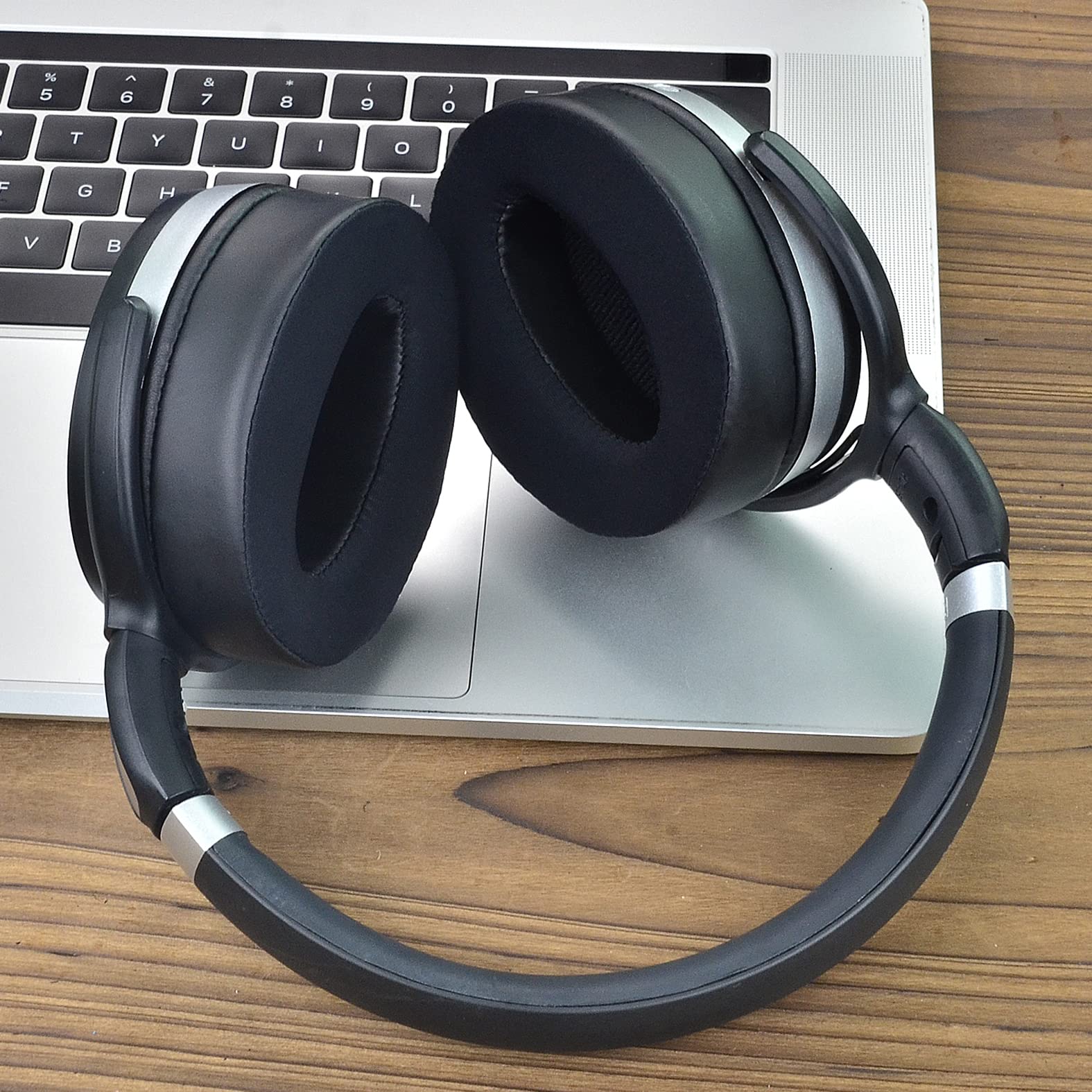 Coussinets De Remplacement Pour Casques Sennheiser HD 4.50BT, HD 4.40BT, HD 4.30G, Etc. - Noir, Confort Amélioré - 3