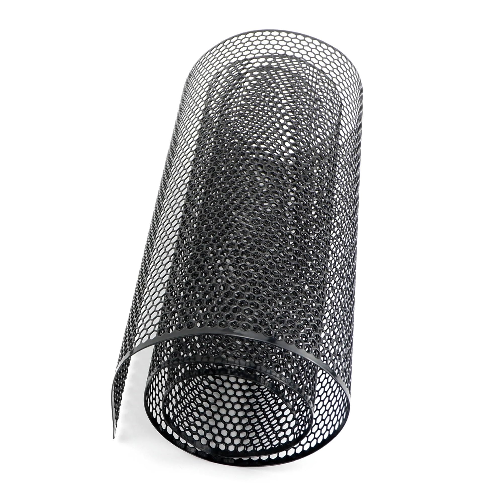 Griglia anteriore 100 cm x 33 cm in alluminio griglia di ventilazione 6 mm foro esagonale per auto fai da te