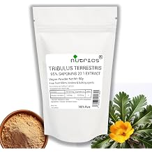 100% Pure Tribulus Terrestris Extract 201 95% Saponins 50g Powder