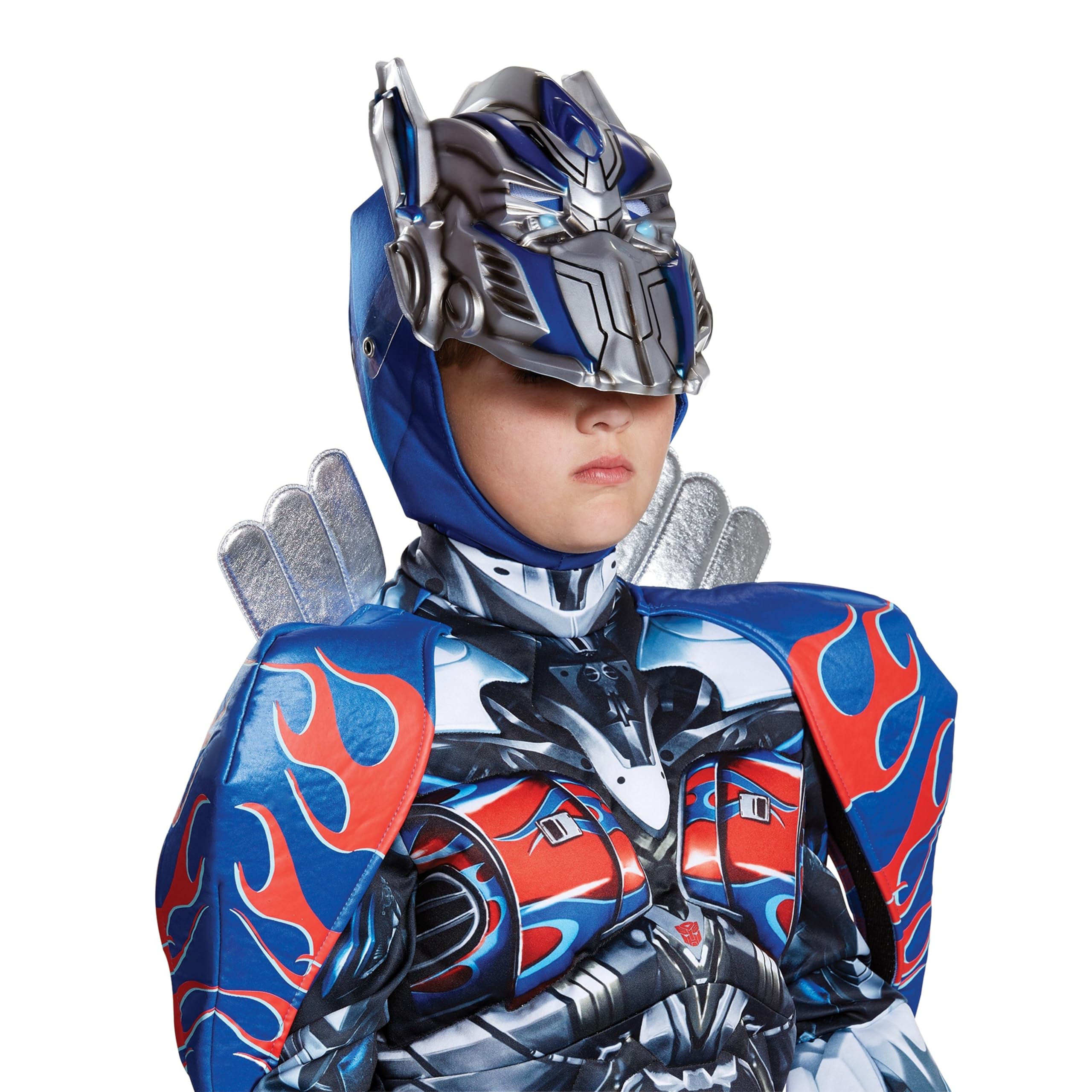 Disguise Disfraz de Transformers Optimus Prime Prestige para niños, disfraz de Halloween para niños