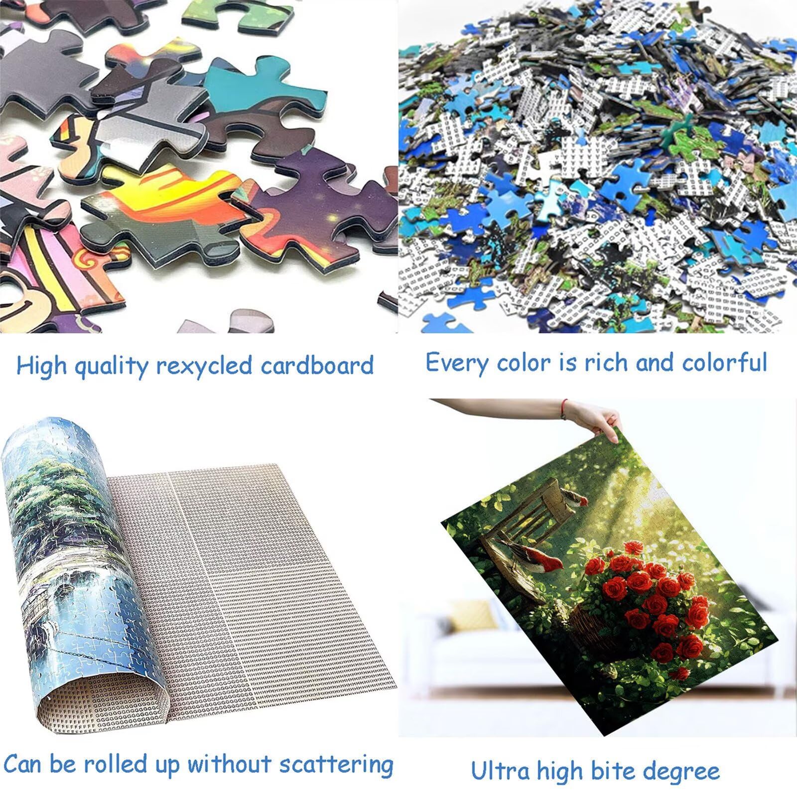Puzzle 3000 elementów różowe puzzle dla dorosłych ptak 122 x 81 cm Unikalne rzemiosło klasyczne 3D drewniana układanka do rodzinnych gier aktywnych, układanka do samodzielnego wykonania nawet do