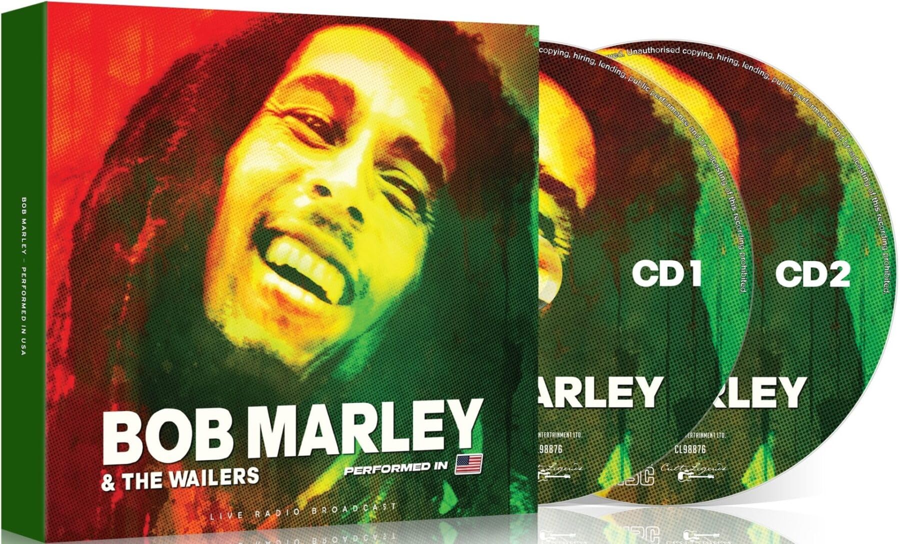 Bob Marley and the Wailers  - Performed In USA     new in seal