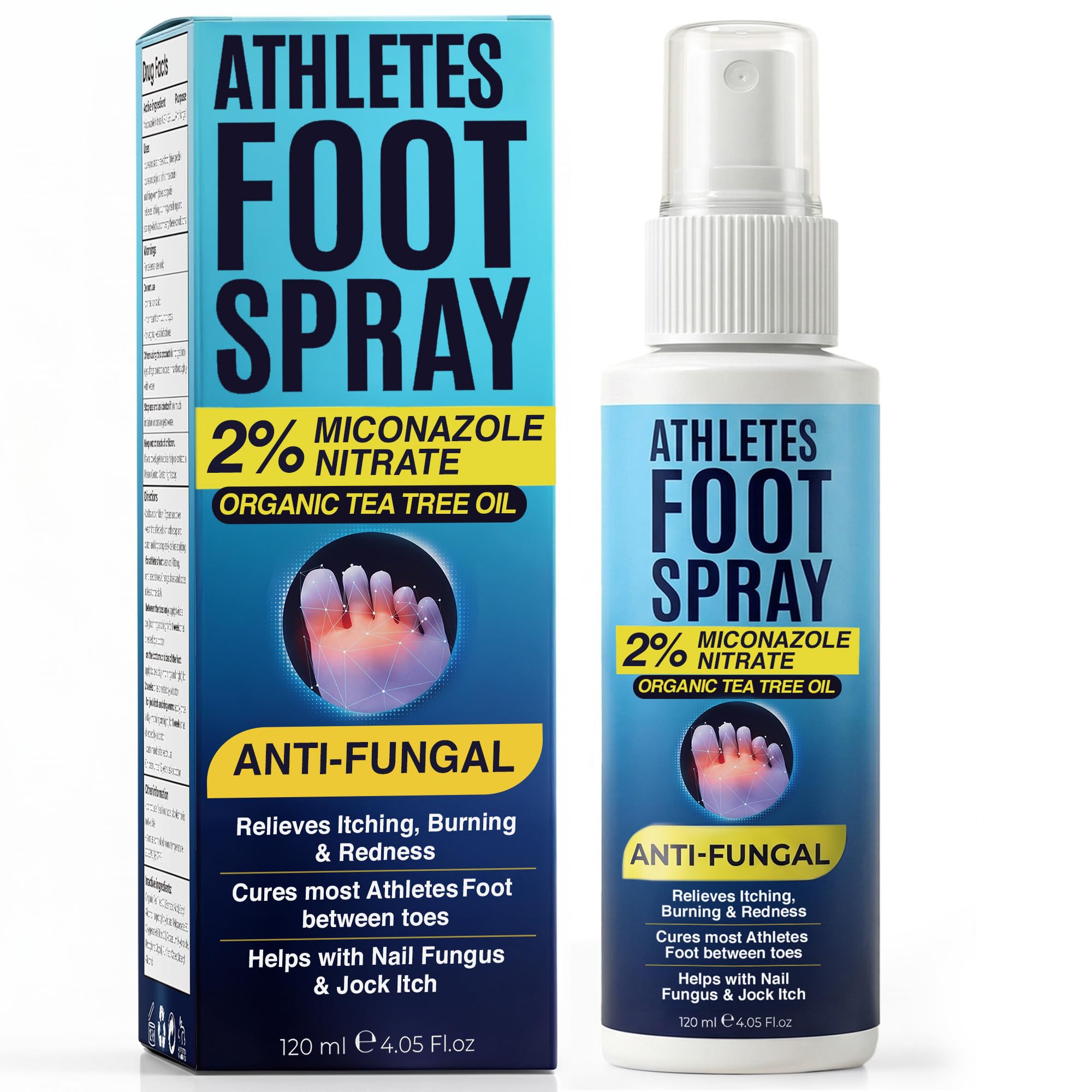 Terramed Athlete's Foot Spray with Tea Tree Oil