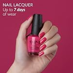 OPI Nail Lacquer Purple With a Purpose | Opaque Dark Purple Shimmer Chip Resistant Nail Polish | Fast Drying, Streak Free