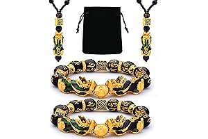 4 Pieces Lucky Feng Shui Wealth Bracelets
