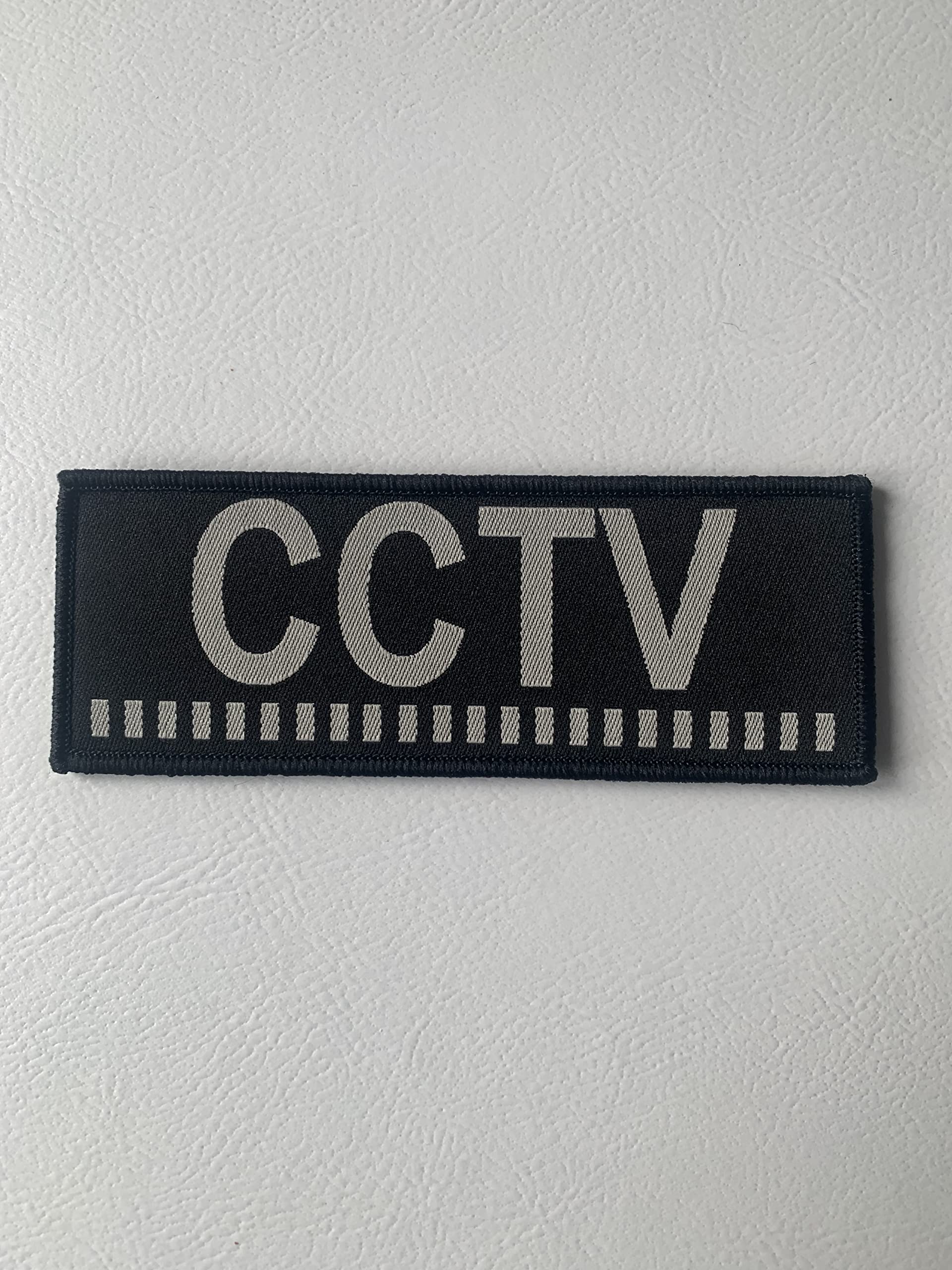 Large CCTV Back Patch (Hook & Loop)