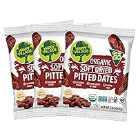 Vista 9 de Happy Village Dátiles Orgánicos Sin Hueso, Fruta de Dátiles Secos Sin Azúcar Añadido, 40 OZ (2 Paquetes de 20 OZ) - Kosher, Sin OGM, Sin Endulzar