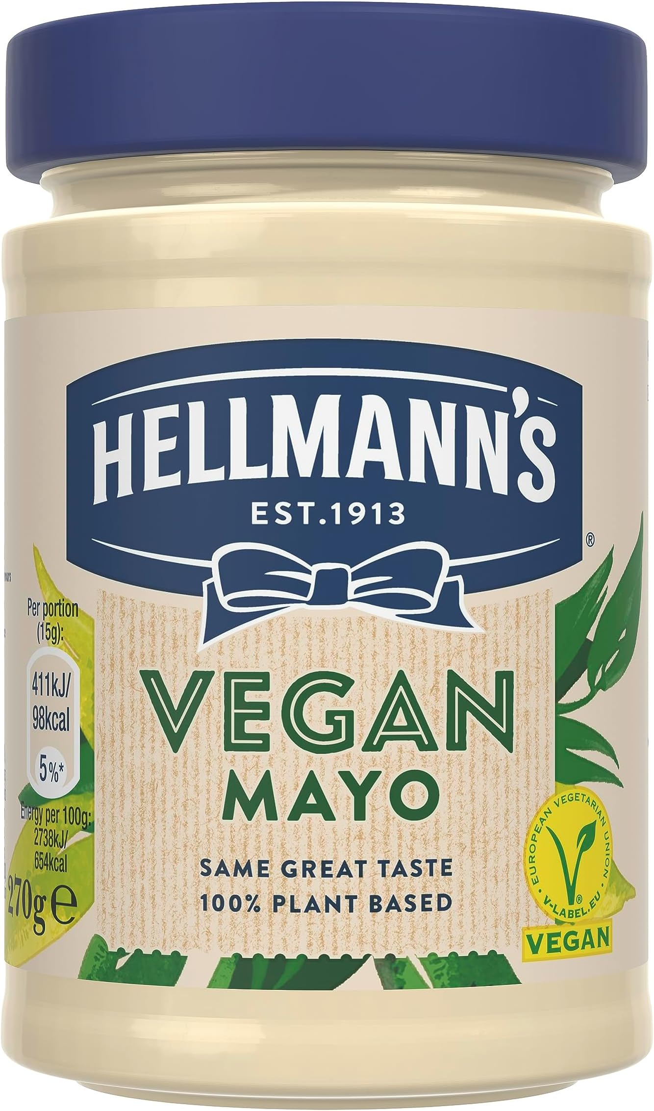 Hellmann's Vegan Mayonnaise, 270g
