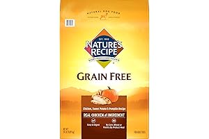 Nature's Recipe Grain Free Chicken, Sweet Potato & Pumpkin Dry Dog Food