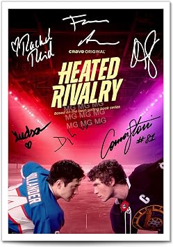 Heated Rivalry Cast Signed Photo Poster A4/A3 Print Picture Display Framed Autograph Memorabilia Gift TV Fans A4 Print Unframed