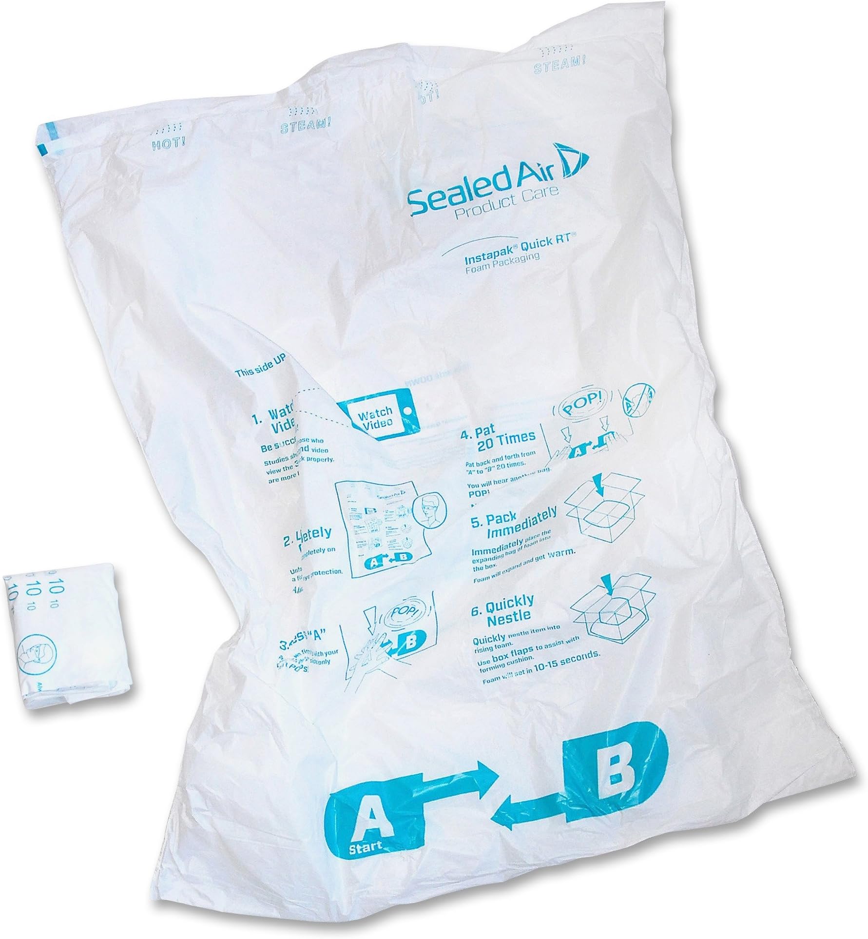 Packaging Foam, 18x18x1/2, 36/CT, Light Blue