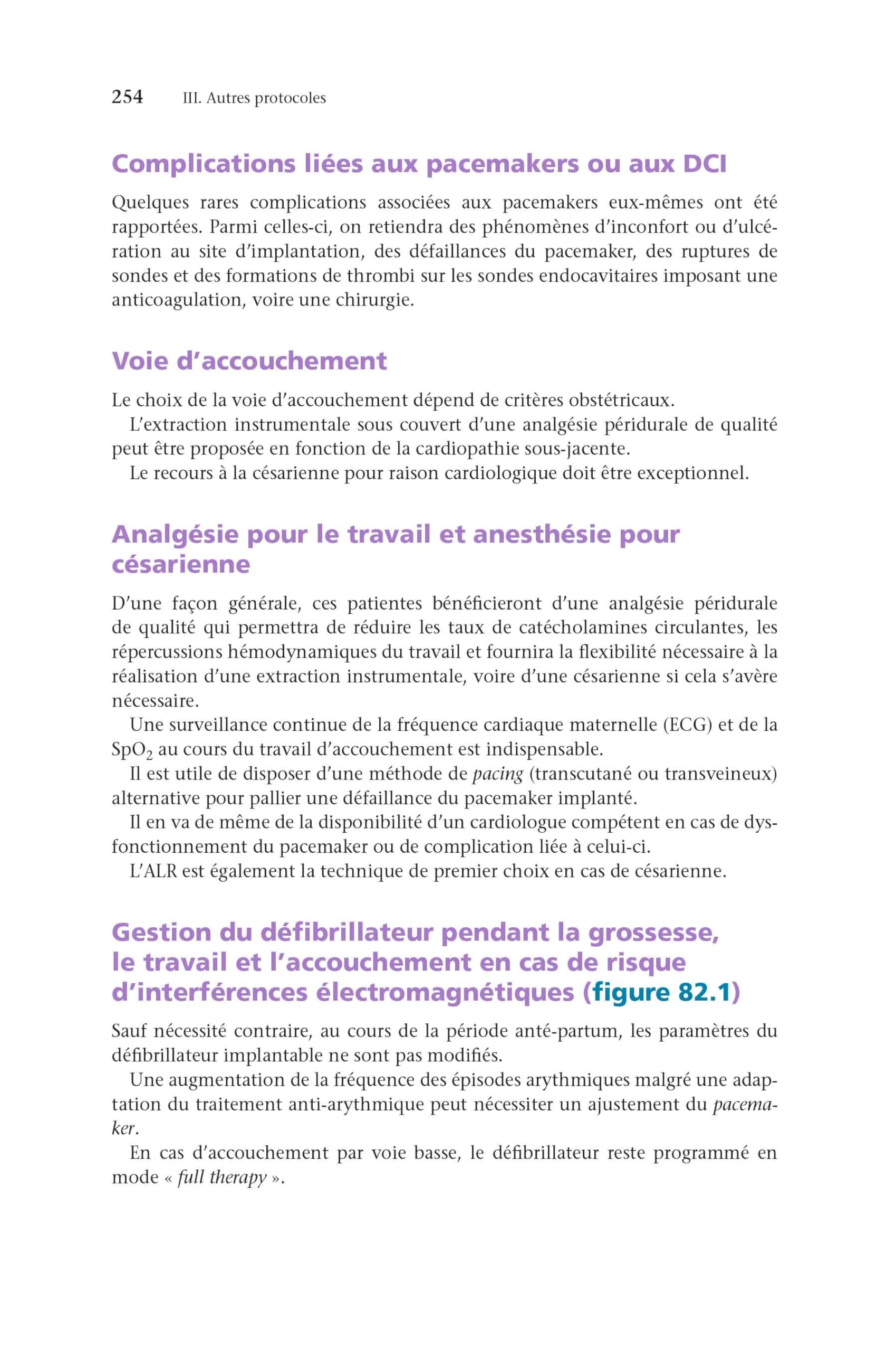 Protocoles en anesthésie et analgésie obstétricales: Offre livre papier + ebook