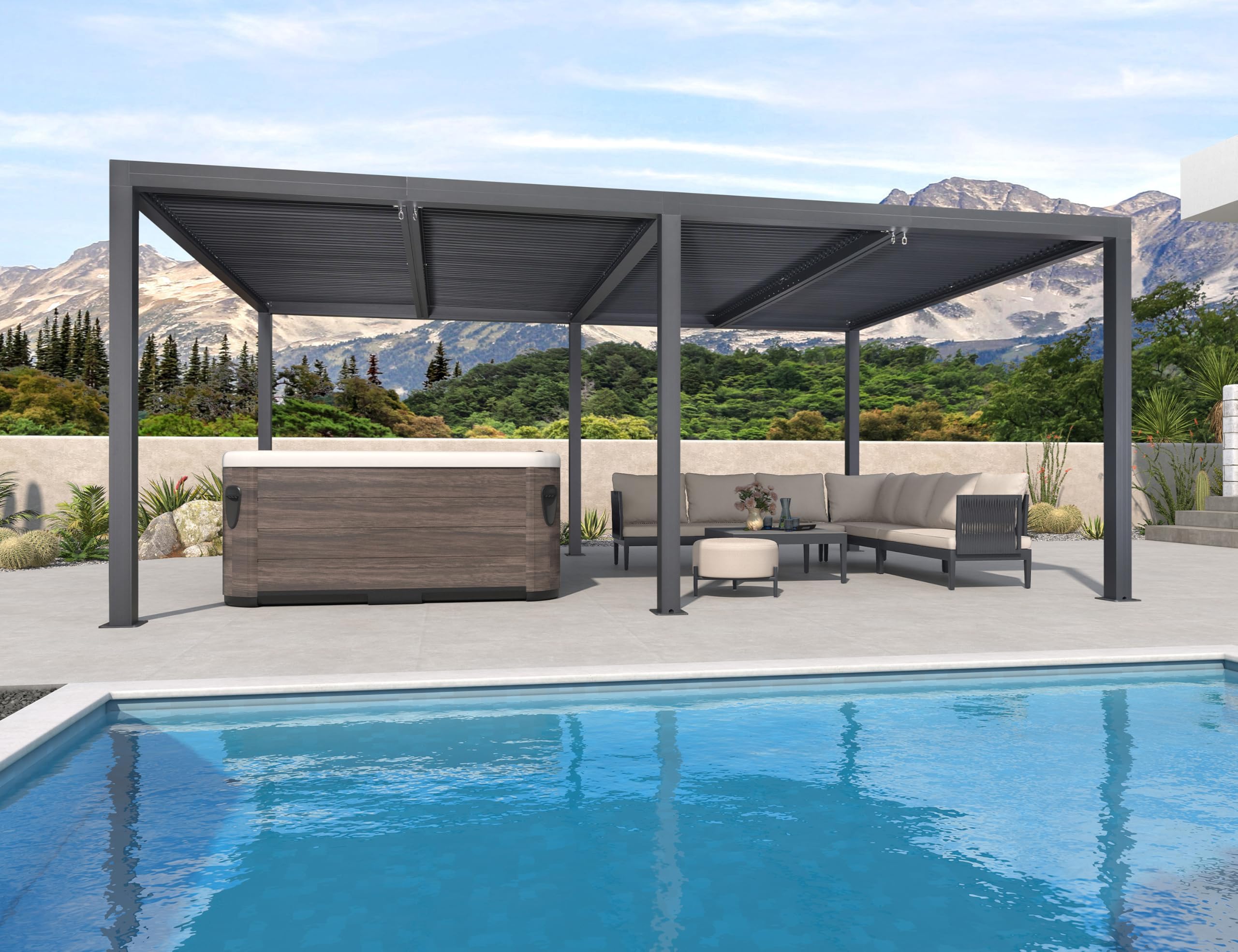 PURPLE LEAF 94AS Pergola