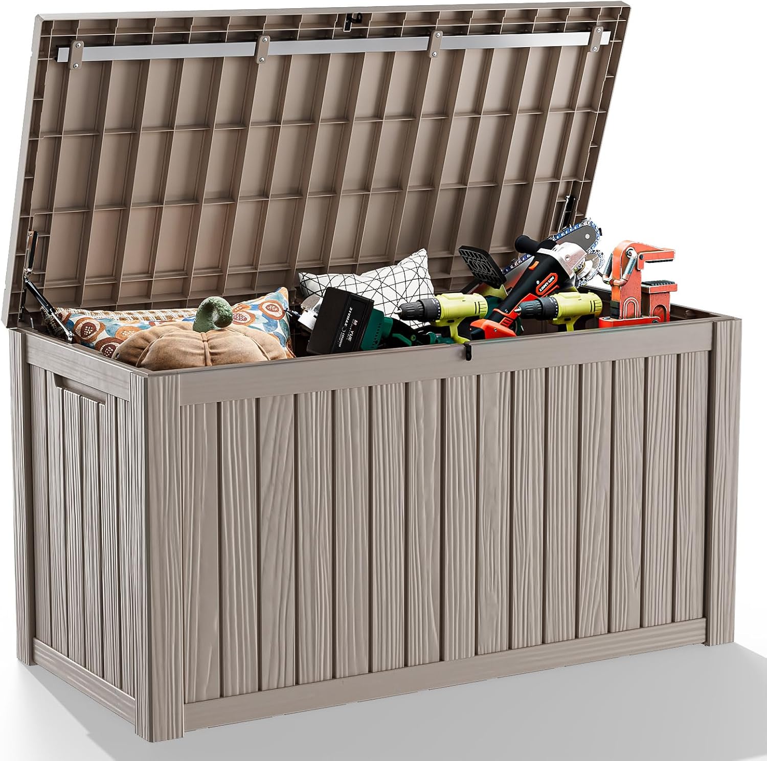 DRATO 150 Gallon Outdoor Storage Box, Large Jordan Ubuy