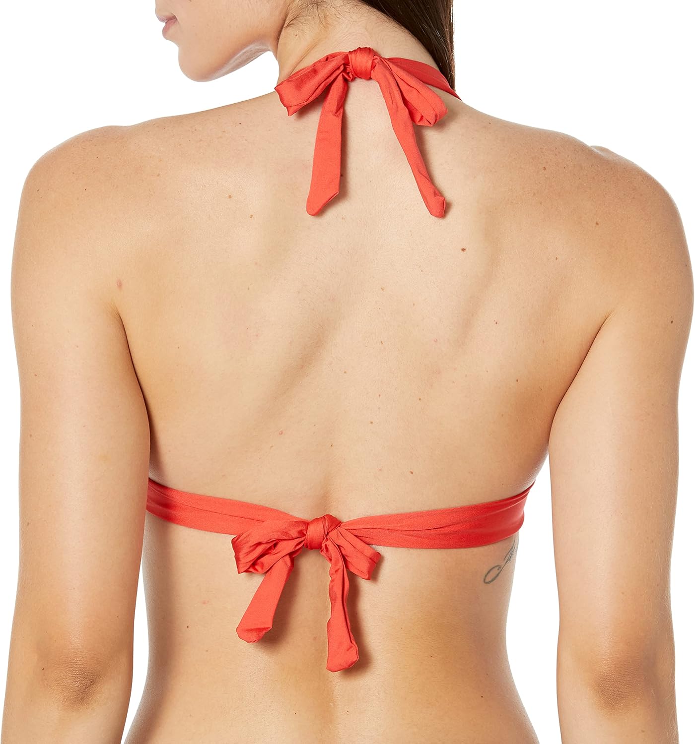 Trina Turk Womens Monaco Ring Front Halter Bikini Top - Adjustable, Tie Back, Swimwear Separates for Women - Image 2