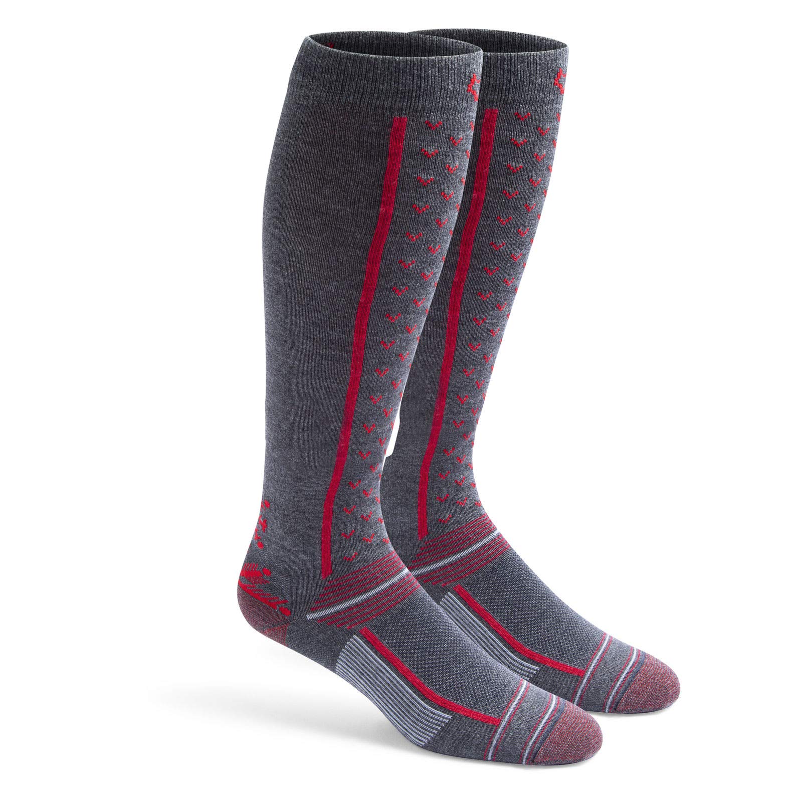 FoxRiver Men's/Unisex Ski Socks | Zermatt | Over the Calf | Premium Merino Wool, Cashmere, and Silk Blend