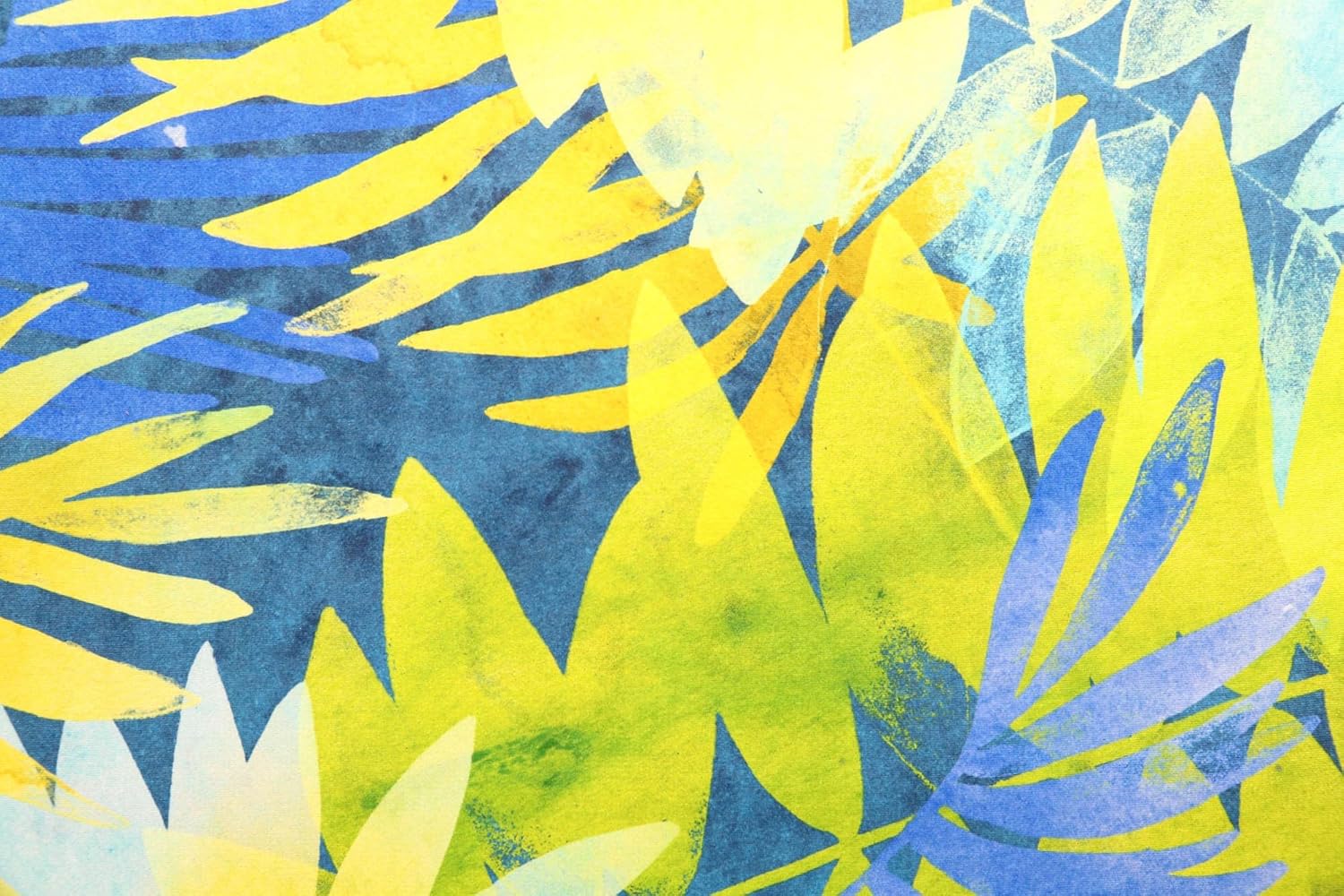 Jellybean Tropical Indigo Olivia's Home Accent Washable Rug 22" x 32" Doormat