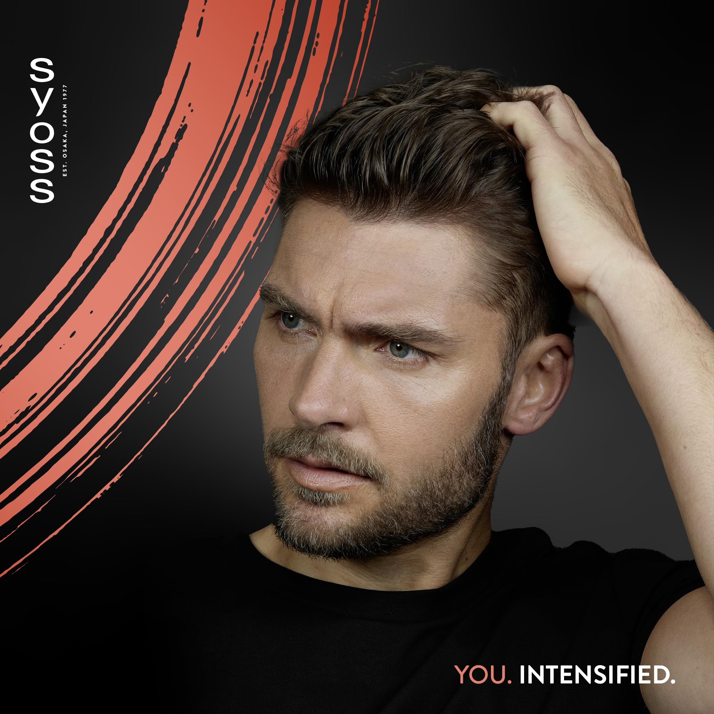 Syoss Men Power Shampoo (12x 440 ml) für normales Haar, kräftigend mit Koffein & Power-Boost Technologie, Haarwurzelstimulation, 90% natürliche Inhaltsstoffe, recyceltes Plastik