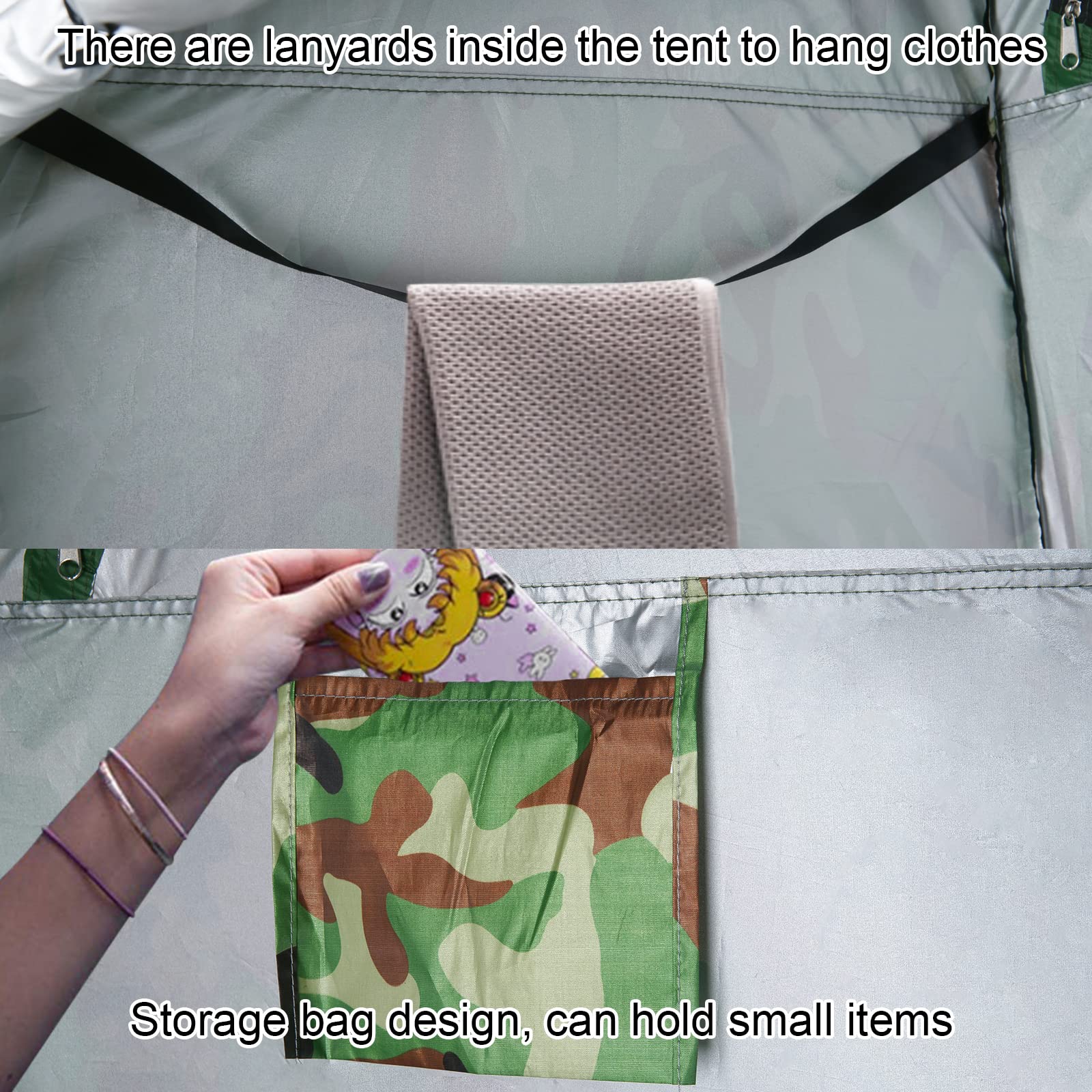 Vinteky Duschzelt – Pop-Up Umkleidekabine, Zusammenklappbar, 120x120x190 Cm, Wasserdicht, UV-Schutz, Inkl. Tragetasche, Für Camping, Strand & Outdoor Vinteky Duschzelt – Pop-Up Umkleidekabine, Zusammenklappbar, 120x120x190 Cm, Wasserdicht, UV-Schutz, Inkl. Tragetasche, Für Camping, Strand & Outdoor