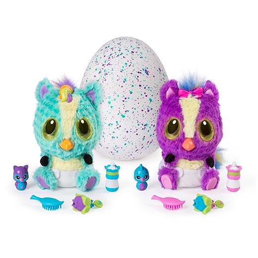 Hatchimals, HatchiBabies Ponette, Hatching Egg with Interactive Toy Pet Baby (Styles May Vary), for Ages 5 and Up
