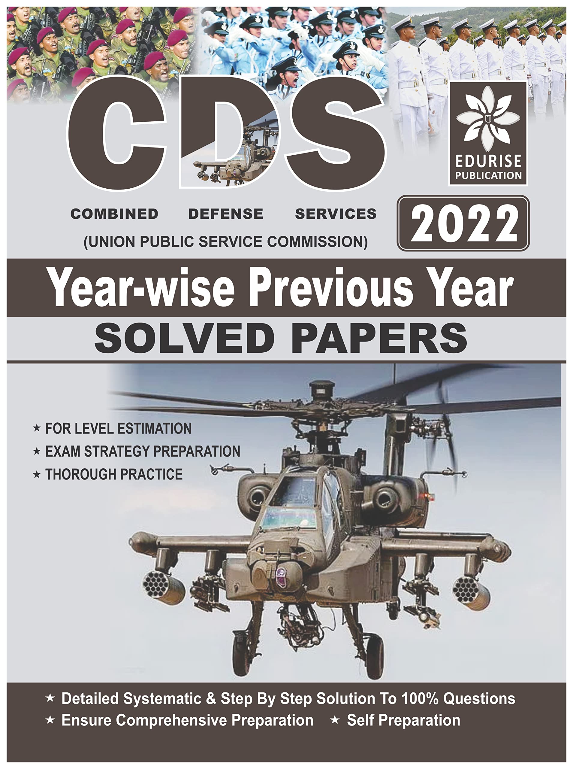Buy UPSC CDS Combined Defence Services Exam 2022 Year wise Previous ...