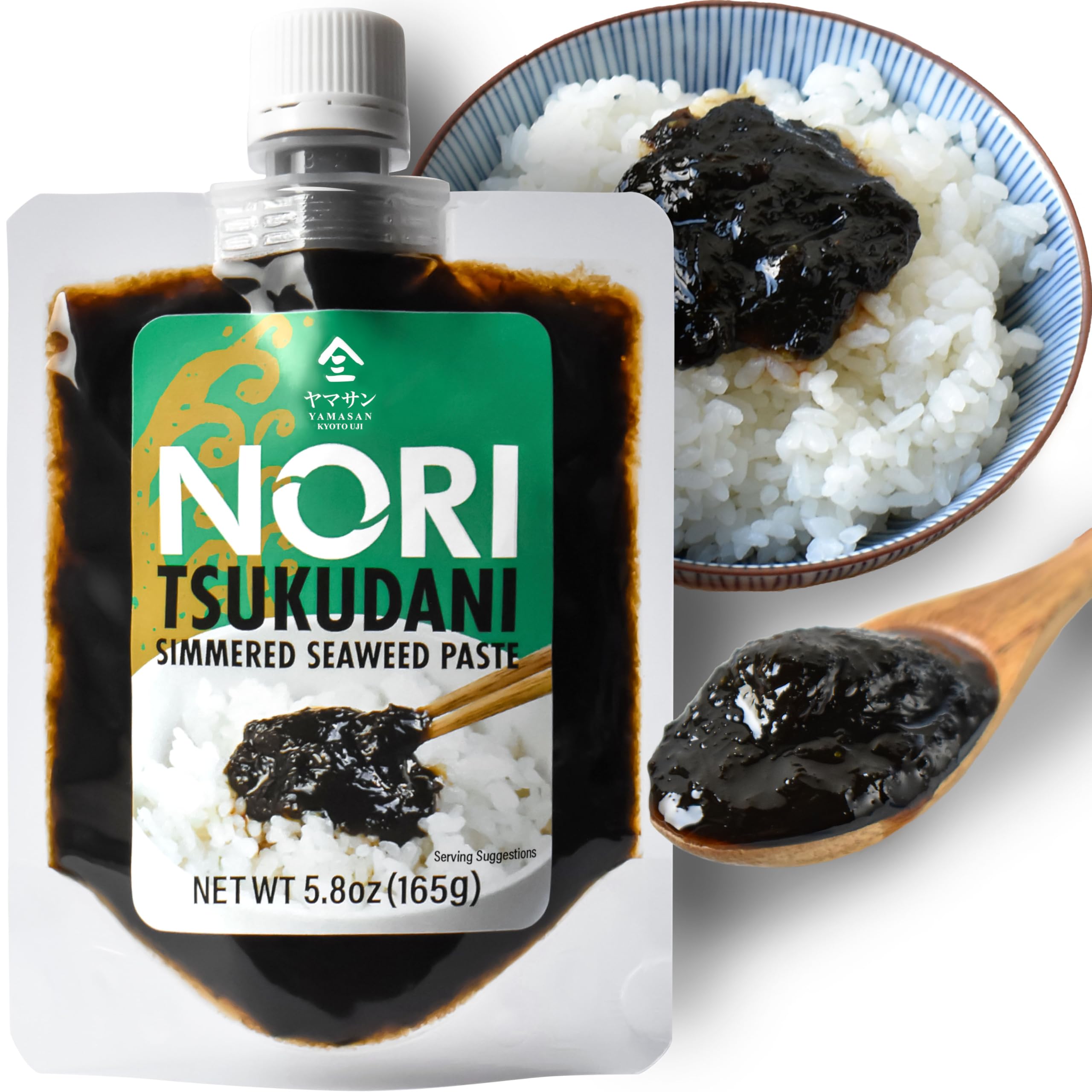 Amazon.com : YAMASAN KYOTO UJI Japanese Nori Tsukudani Simmered