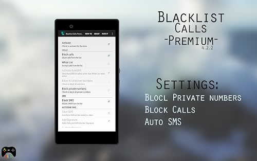 Blacklist Calls - Premium – vue 5