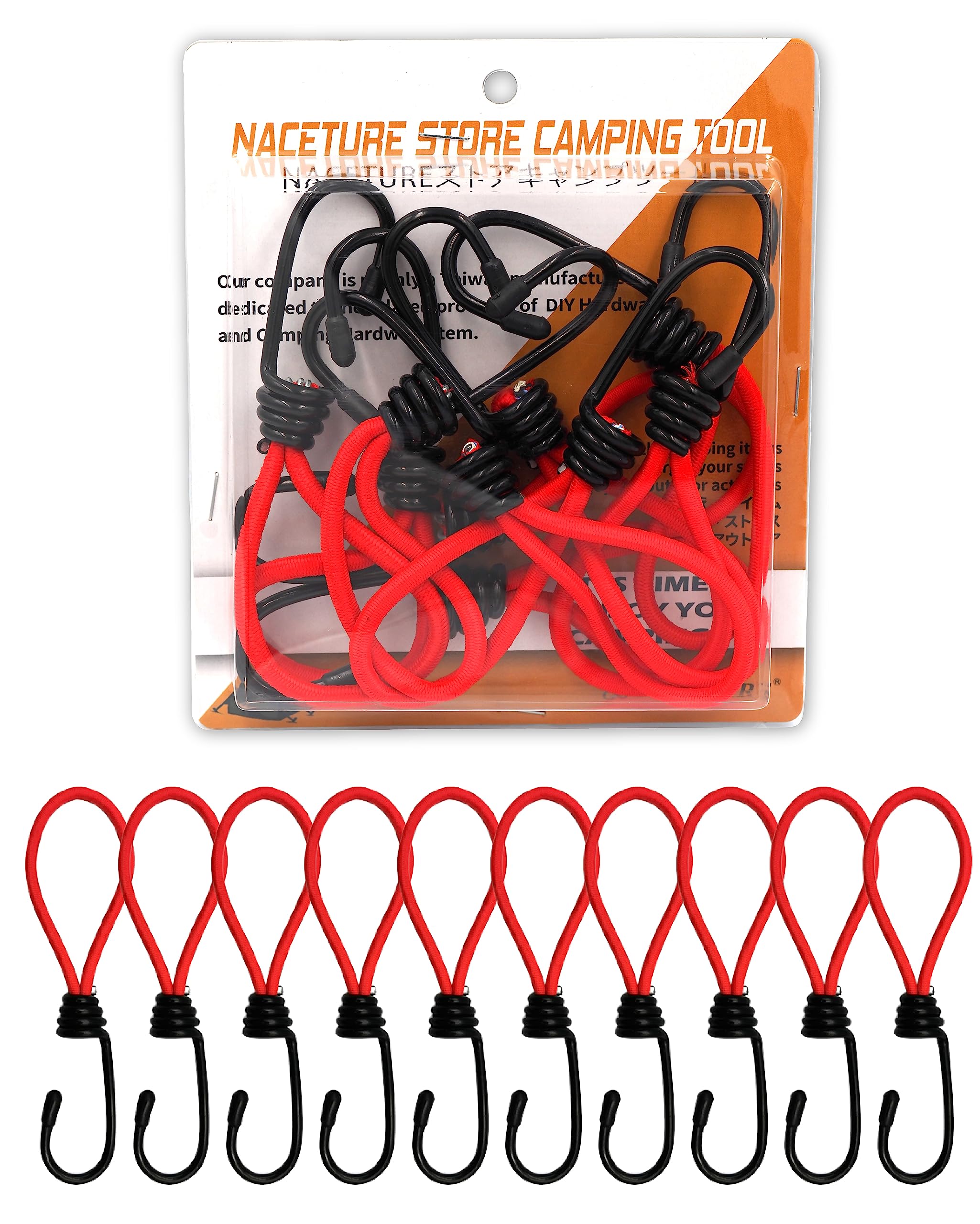 Amazon.co.jp: ストレッチコード テント・タープ部品 張綱 ツイン