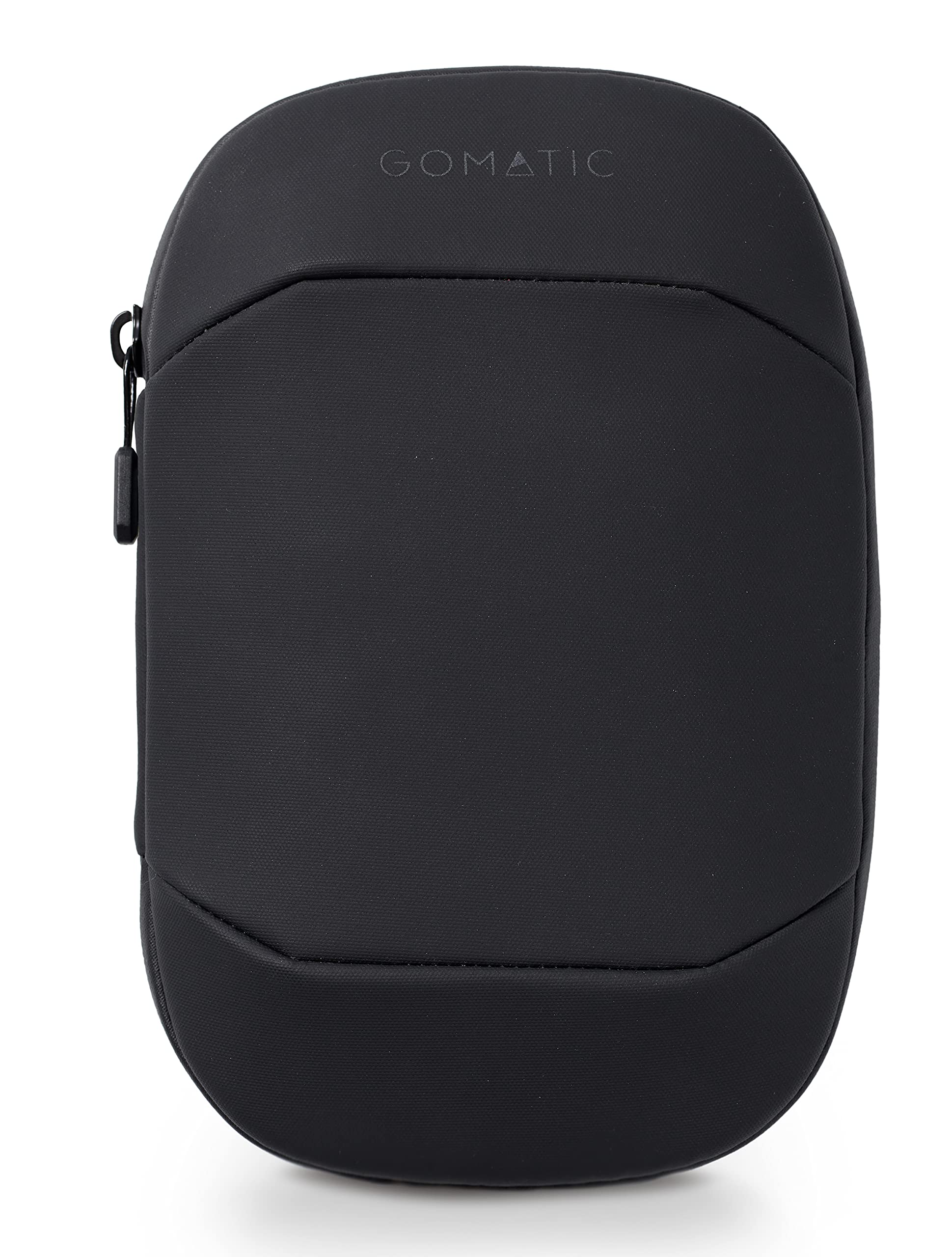 Gomatic Premium Tech Organizer – Wasserfeste Elektronik Organizer Tasche für Kabel, Netzteile, Powerbanks, Festplatten & Zubehör – Kompakt, robust, perfekt für Reise & Büro – Schwarz