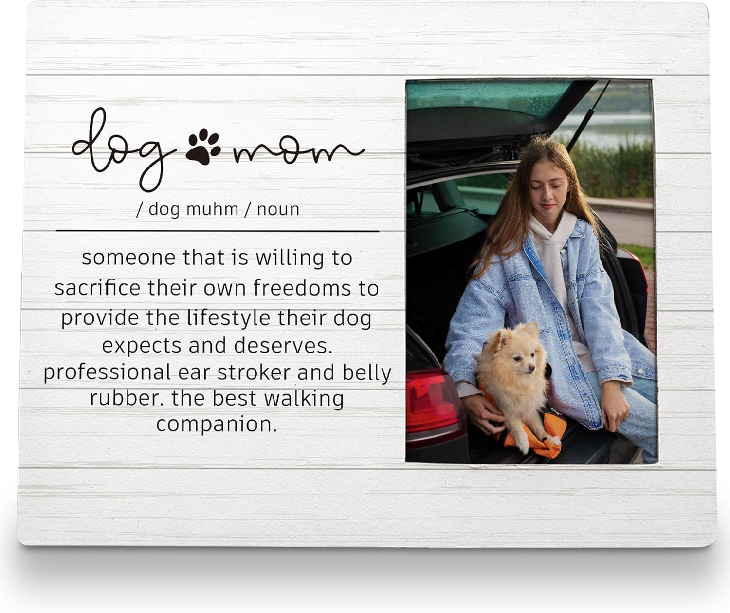 FLDAS Dog Picture Frame 8x10, Dog Mom Gifts for Women, Dog