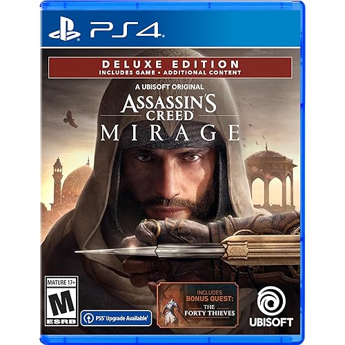ASSASSIN'S CREED MIRAGE - DELUXE EDITION, PLAYSTATION 4