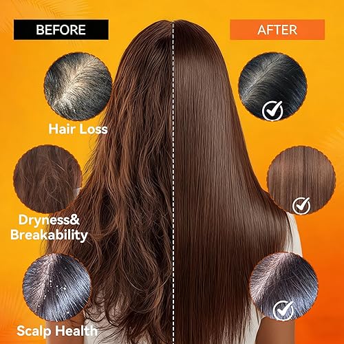 Miniatura 6 de Aceite de batana - Acondicionador orgánico para el cabello de Batana restaura el cabello fino y el cuero cabelludo dañados, máscara de pasta de