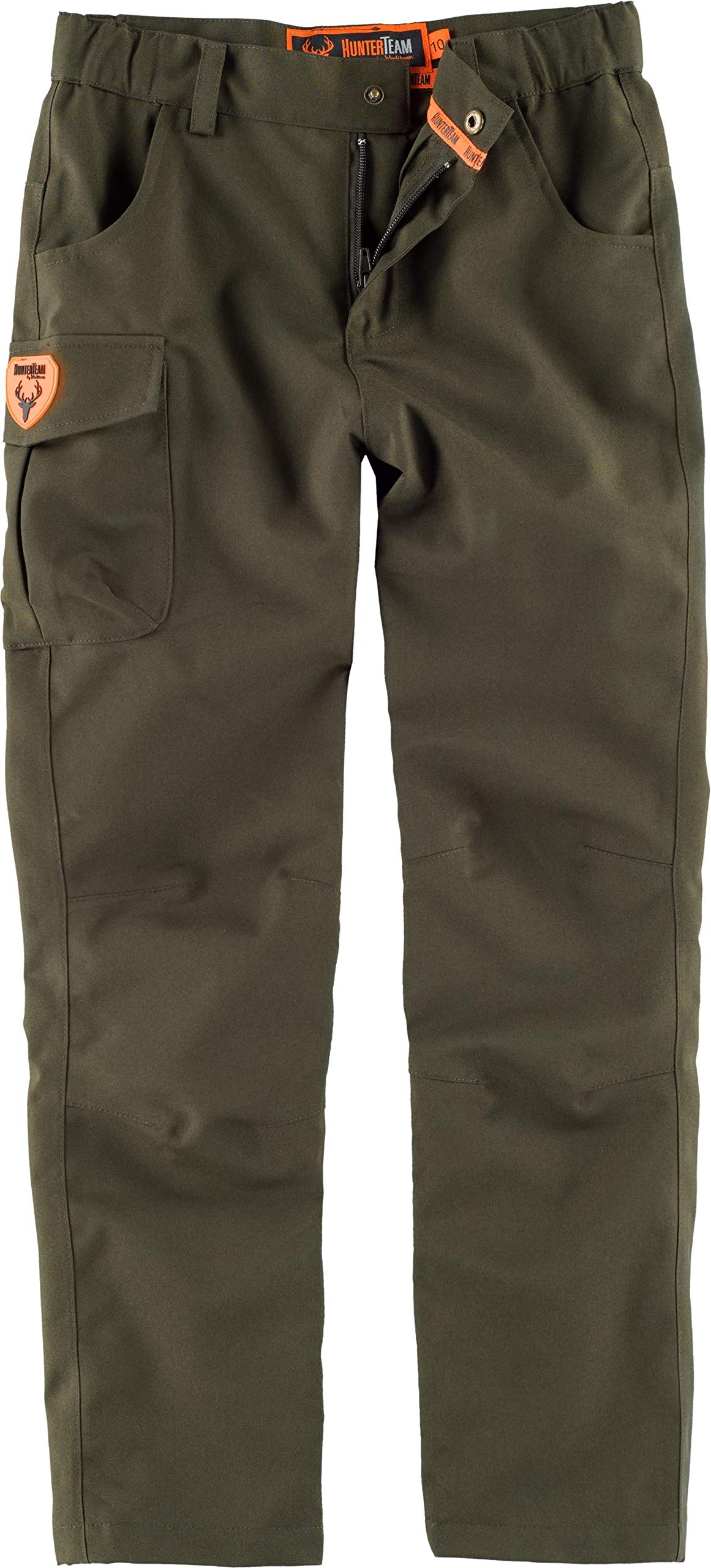 PANTALON JR - 12, VERDE CAZA