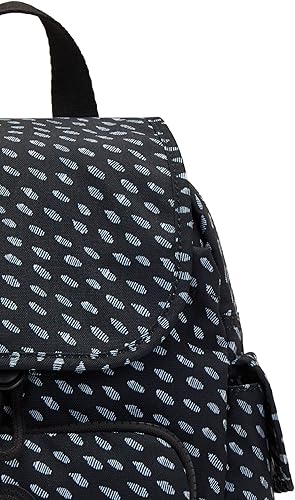 Vista 6 de Kipling Mochila pequeña para mujer, mochila ligera y versátil, mochila escolar de nailon, Puntos definitivos, 10.75''L x 11.5''H x 5.5''D, Mini