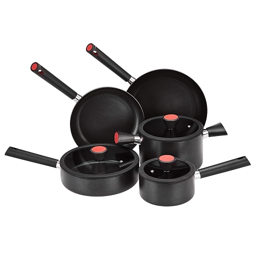 MockWares Basics 5-Piece Aluminium Cookware Set