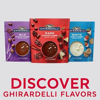 Ghirardelli Chocolate Dark Melting Wafers - 10oz