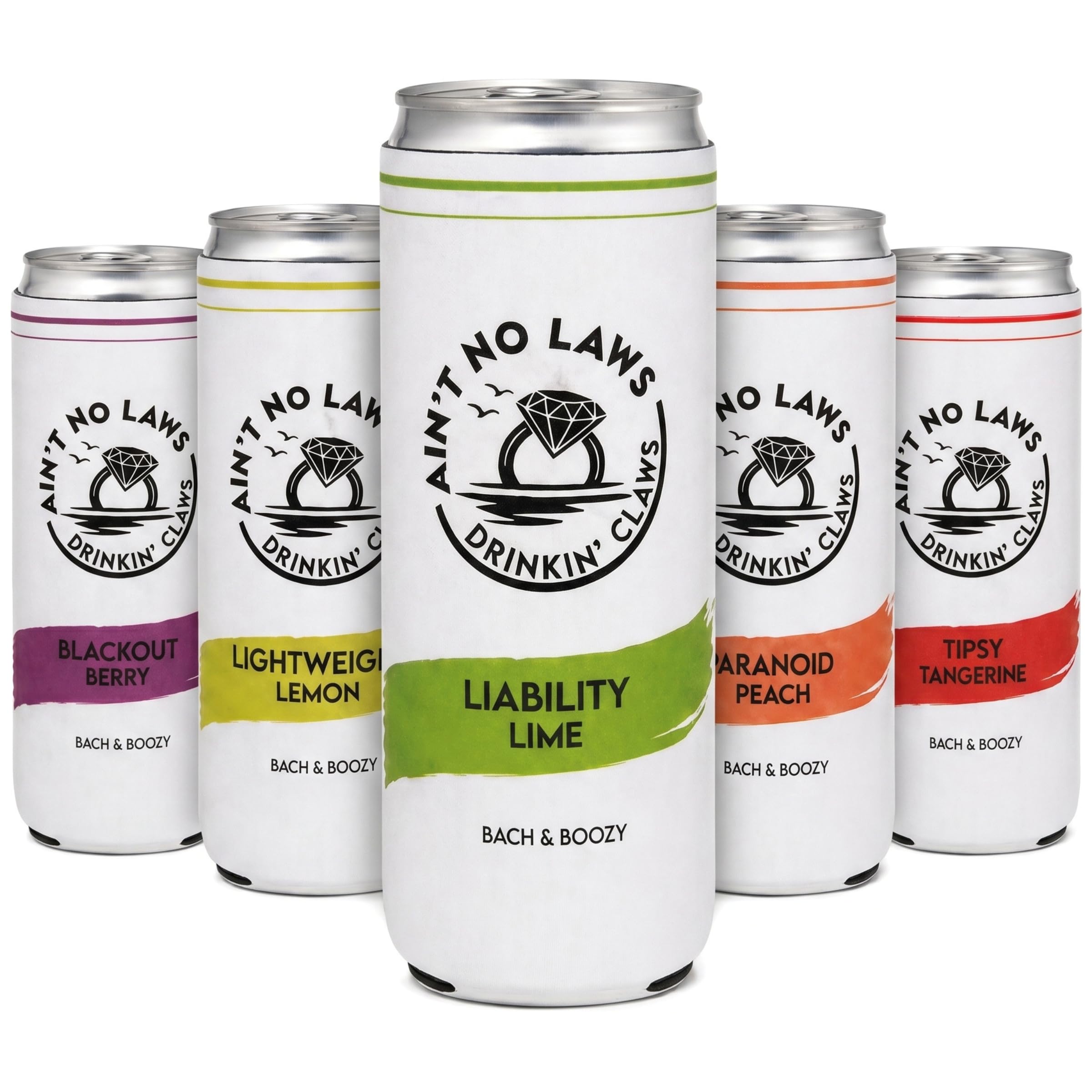 Slim Can Cooler - Ain't No Laws - 5 Pack