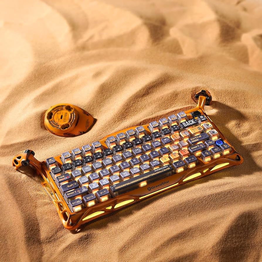 ✨kyoooooko✨ GravaStar Mercury K1 Pro Wireless Gaming Keyboard, Aluminum