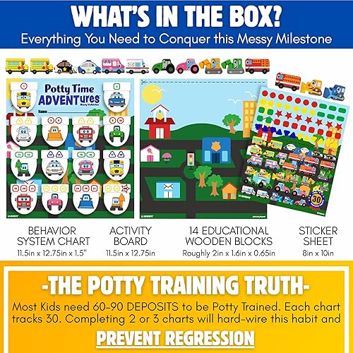 Miniatura 7 de 14 piezas de bloques de madera apilables en forma de autos y camiones, calendario de adviento, juguetes Montessori para niños pequeños, desarrollo