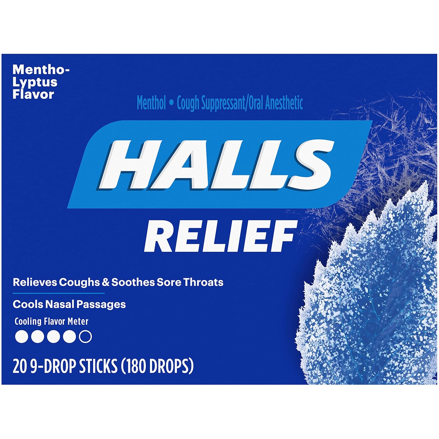Halls Cough Drops Wrappers