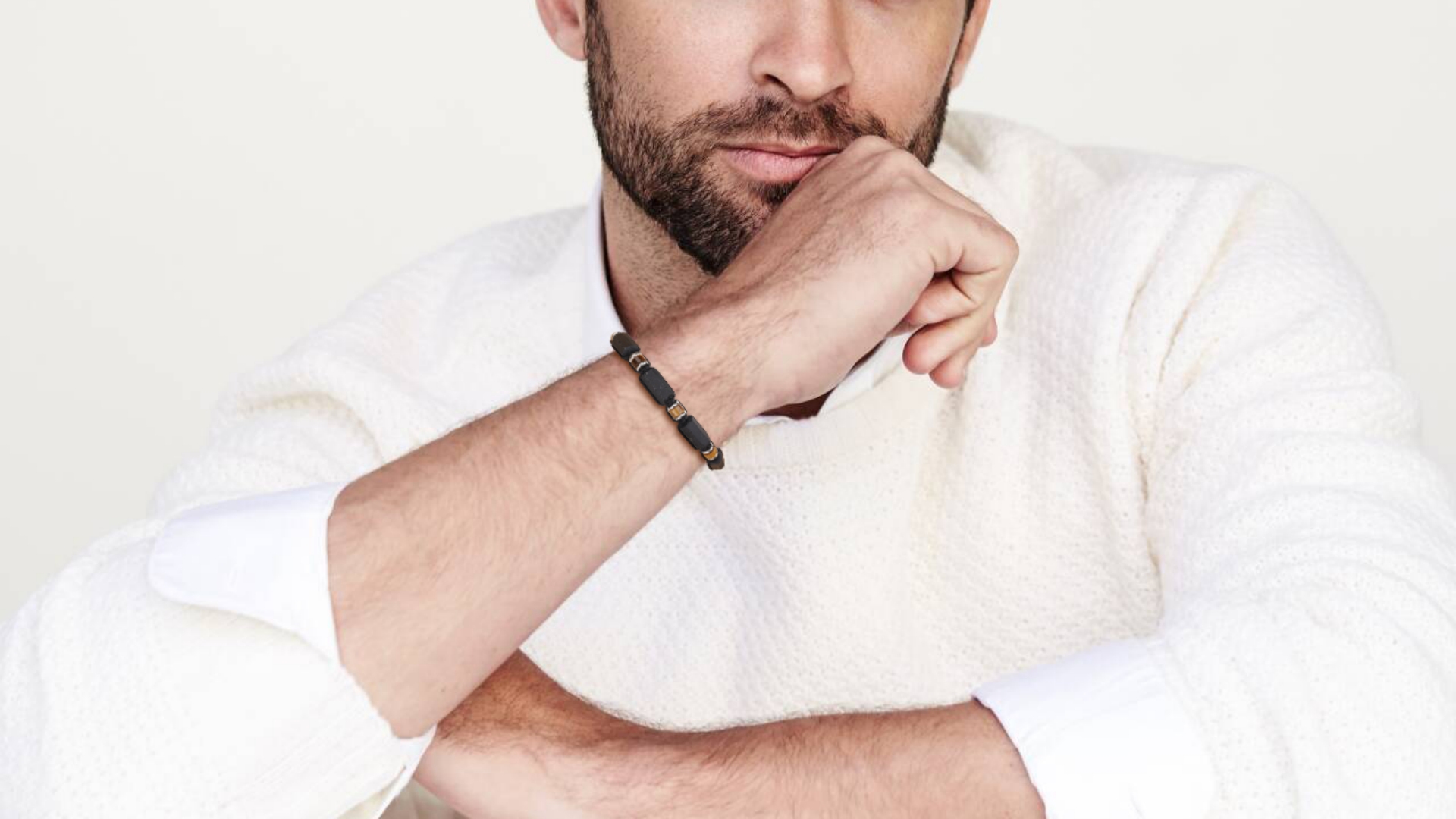 Pulsera de Cristal Raw para Hombre COAI miniatura 7