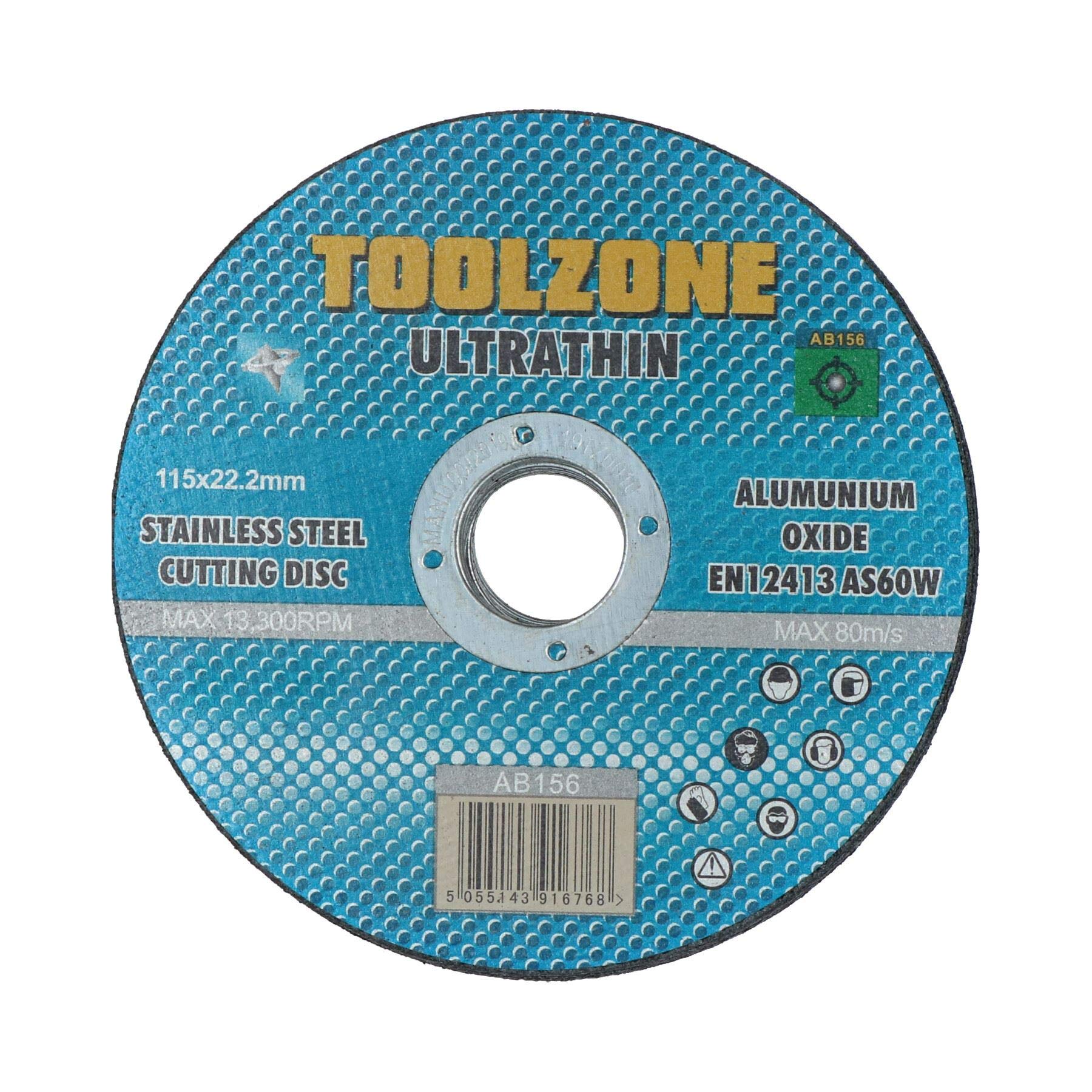 Discos de corte de acero de metal ultrafinos de 115 mm x 1 mm para amoladoras angulares de 4-1/2 pulgadas