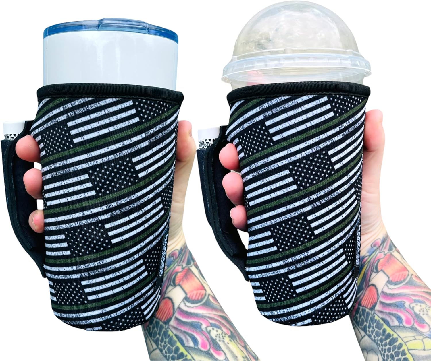 Lit Handlers 2027 oz Tumbler Holder Neoprene Coffee